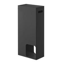 TOILETTENPAPIER-AUFBEWAHRUNG Tower schwarz Metall 12/23/48 cm - Schwarz, Metall (12/48/23cm) - Yamazaki