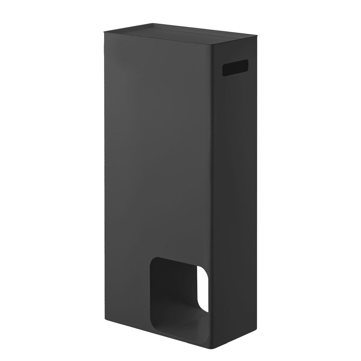 TOILETTENPAPIER-AUFBEWAHRUNG Tower schwarz Metall 12/23/48 cm - Schwarz, Metall (12/48/23cm) - Yamazaki