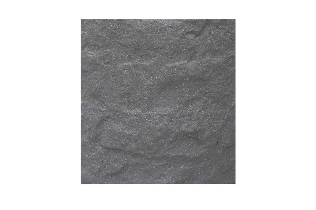 PFLANZKASTEN The Rock 33x83x73 cm, Grau, Fiberstone - Anthrazit, Kunststoff (83/73/33cm) - dasmöbelwerk