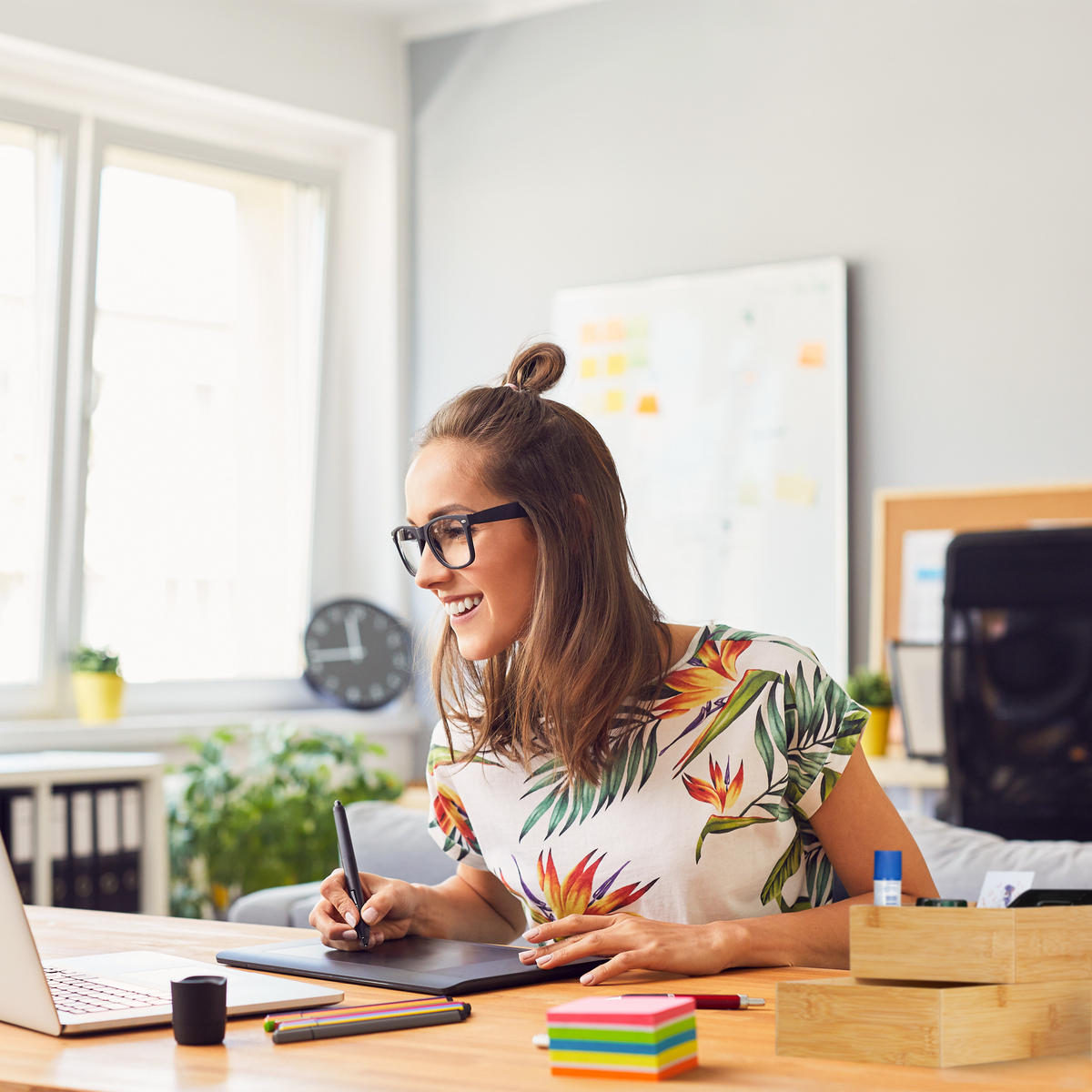 5XORDNUNGSBOX - Hellbraun, Holz/Holzwerkstoff (18/27.5/6.5cm) - Relaxdays