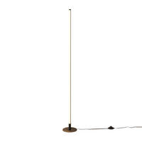 STEHLEUCHTE Sloane, Schwarz, 150cm - Schwarz, Metall (150/18/150cm) - KOSILUM