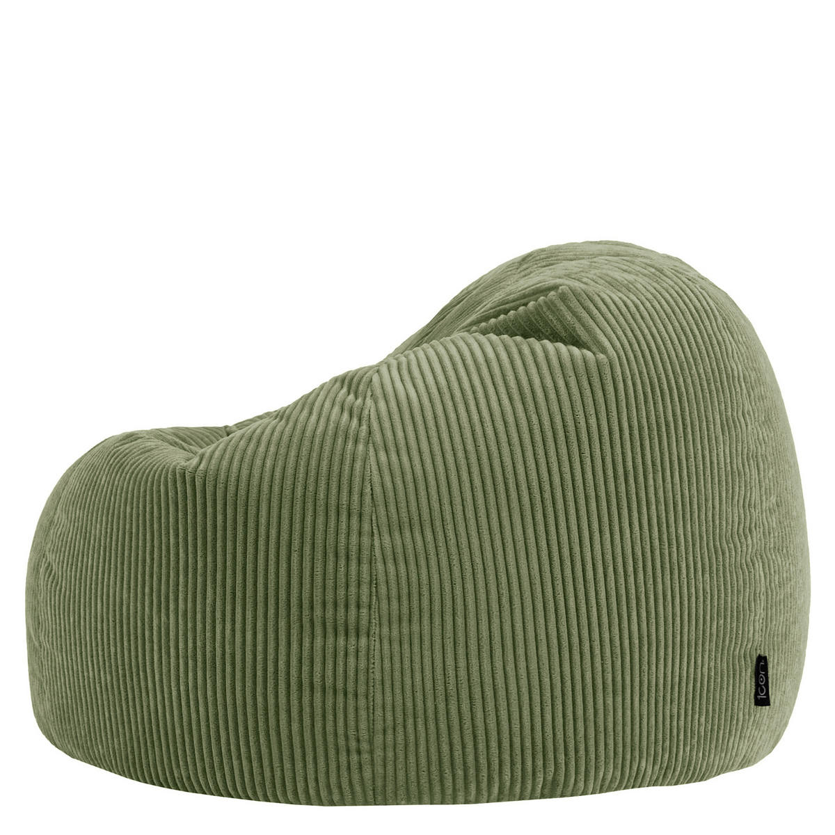 SITZSACK Cord Kingston XXL - Salbeigrün, Textil (92/52/92cm) - icon