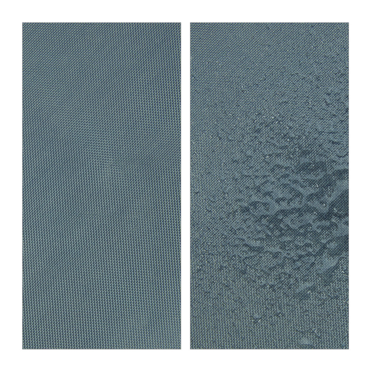 SONNENSEGEL - Blaugrau, Textil/Metall (400/600/0.1cm) - Relaxdays