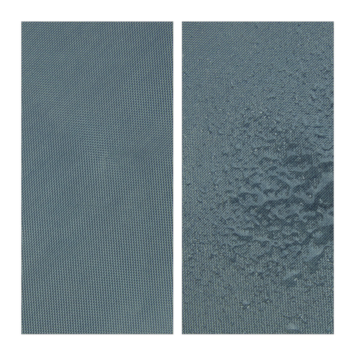 SONNENSEGEL - Blaugrau, Textil/Metall (300/200cm) - Relaxdays