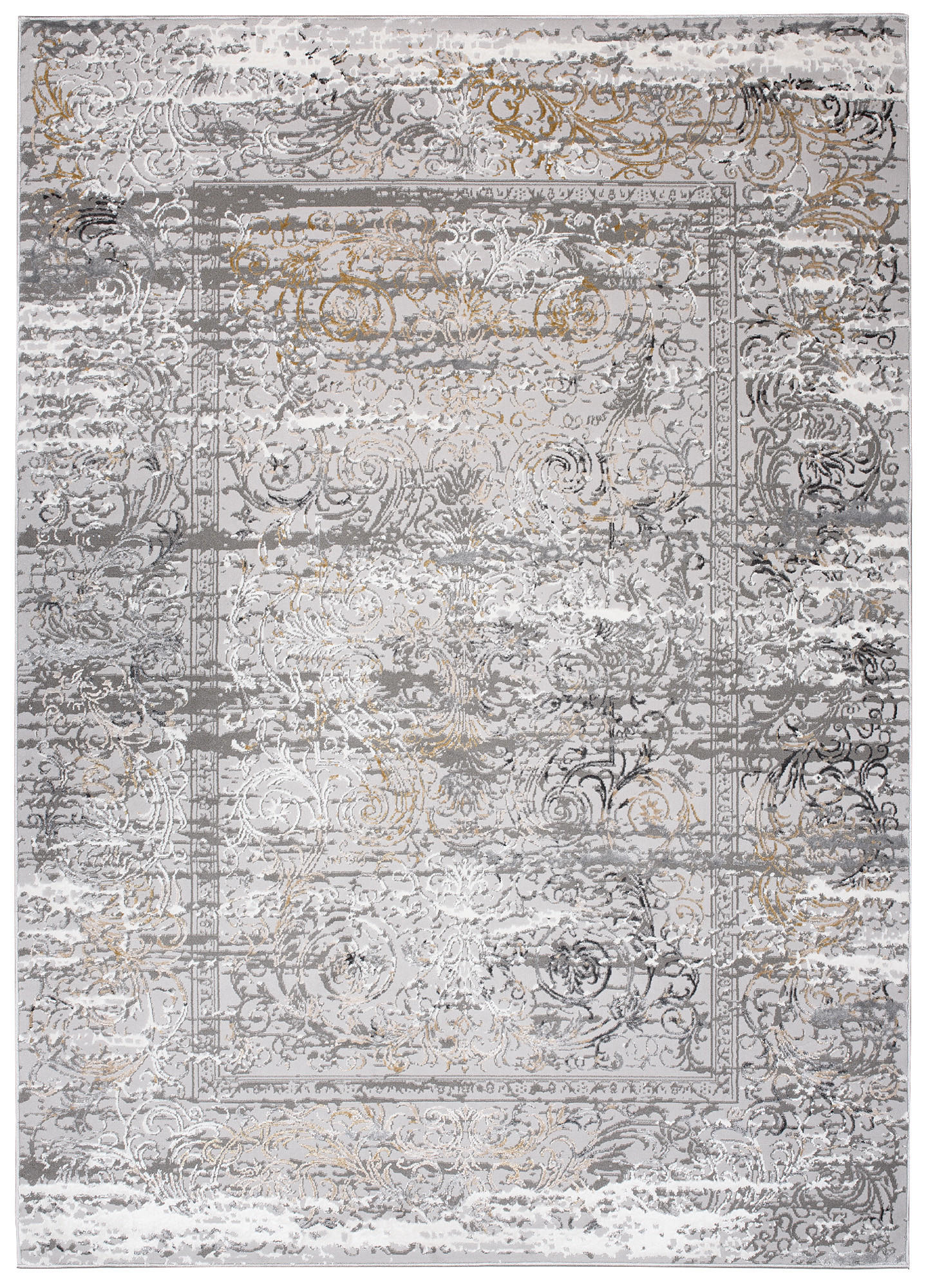 TEPPICH HERA Grau 80/150 cm - Grau, Textil (80/150cm) - Tapiso