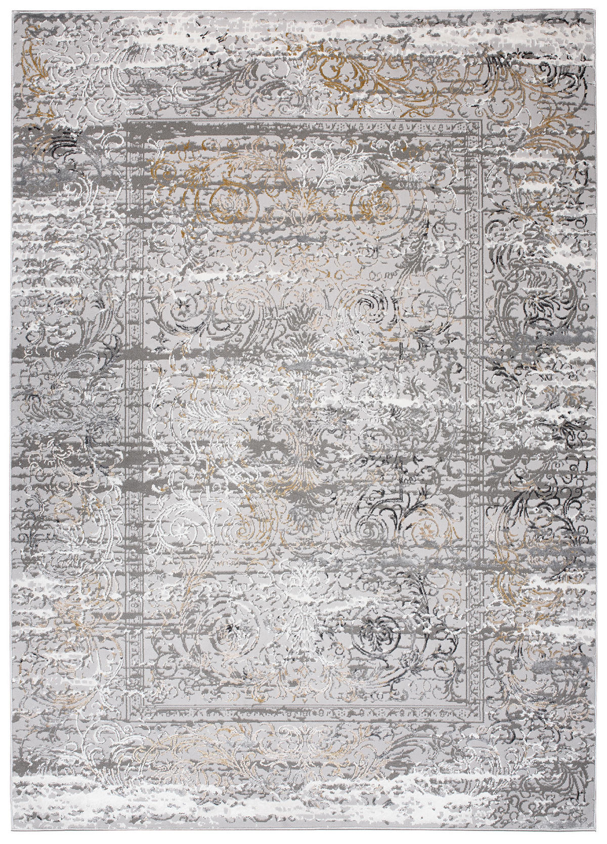 TEPPICH HERA Grau 80/150 cm - Grau, Textil (80/150cm) - Tapiso