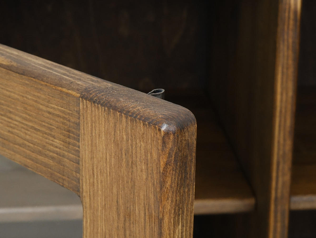 BUFFET aus Massivholz Rustyk - Dunkelbraun/Schwarz, Holz (152/129/46cm) - Seart