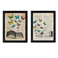 POSTER Vintage-Handbuch Und Wörterbuch-Definitionen A4 Rahmenlos - Klar, Papier (29.7/5/21cm) - Nacnic