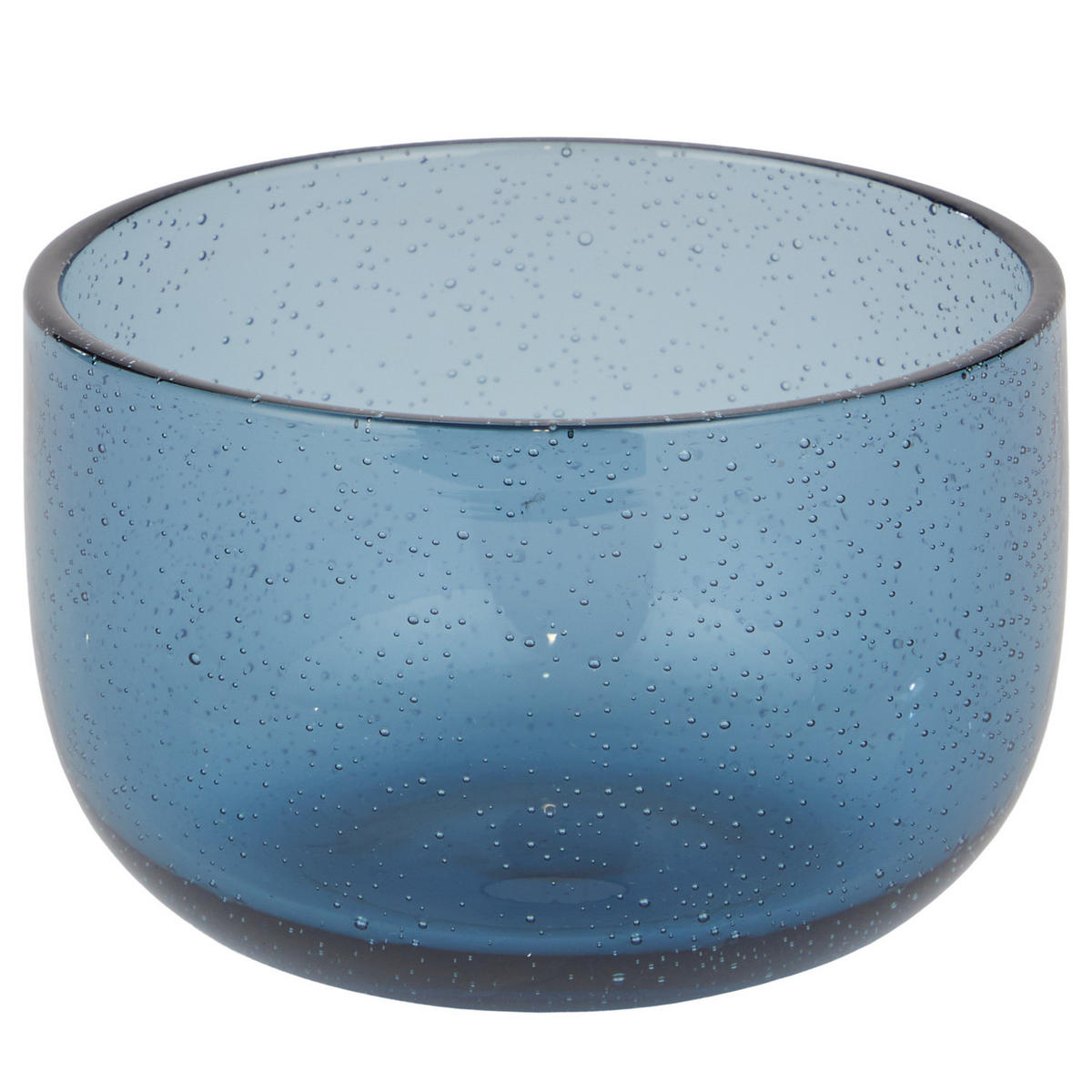 TEELICHTER (4er-Set) Watercolour Ø 8 cm - Blau, Glas (6cm) - Butlers