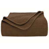 KUSCHELDECKE, 130x170 cm, 100% Polyester, Braun - Braun, Textil (130/170cm) - Zollner