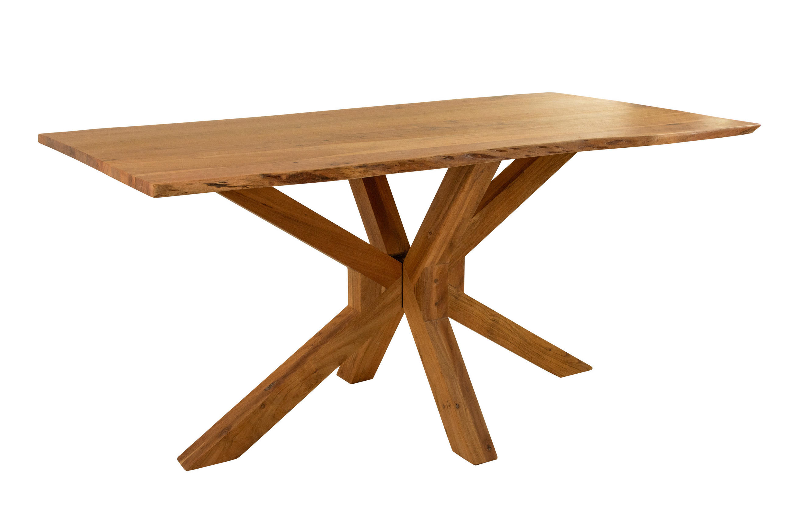 ESSTISCH PRAG - Beige/Naturfarben, Holz (100/200/77cm) - SAM