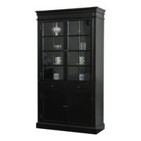 BUFFET schwarz - Schwarz, Holzwerkstoff (110/200/45cm) - ebuy24