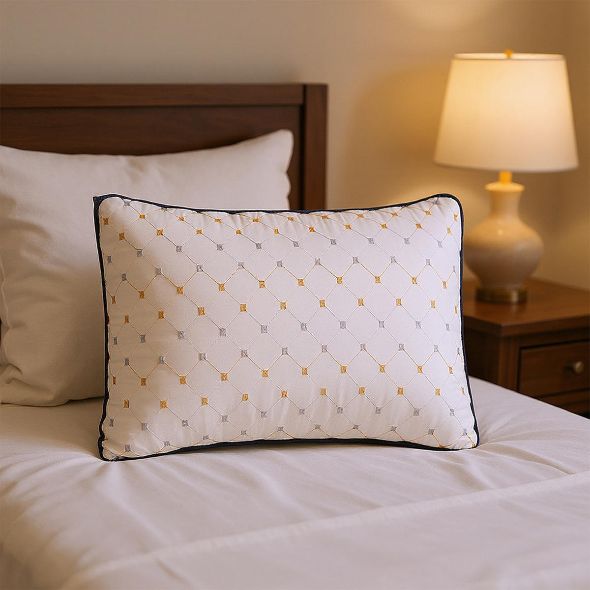 KISSENFÜLLUNG Füllkissen Innenkissen ohne Bezug 1 Stück höhenverstellbares Komfort 74 x 48 cm 1,1 kg - Weiß, Textil (74/48cm) - Livingandhome