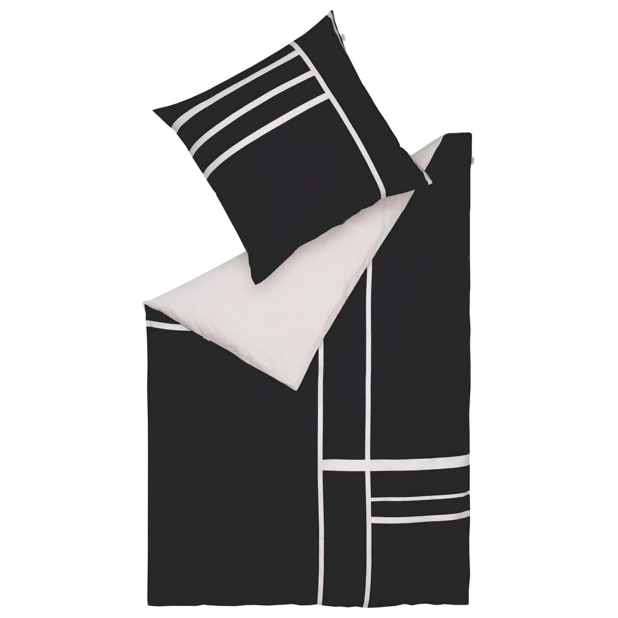 GANZJAHRESBETTWÄSCHE BELIEVE - Anthrazit, Textil (140/200cm) - Schöner Wohnen