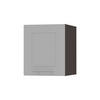 KLAPPHÄNGESCHRANK Kvantum W4B/30 Dust Grey Matt / Lava Matt 30 / 32,5 / 36cm - Dunkelgrau/Grau, Holz/Holzwerkstoff (30/36/32.5cm) - Feldmann-Wohnen