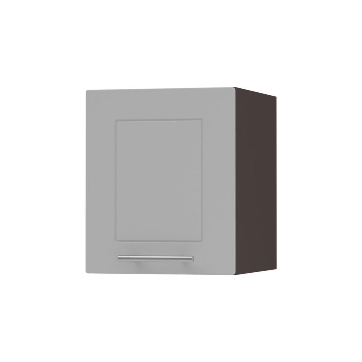 KLAPPHÄNGESCHRANK Kvantum W4B/30 Dust Grey Matt / Lava Matt 30 / 32,5 / 36cm - Dunkelgrau/Grau, Holz/Holzwerkstoff (30/36/32.5cm) - Feldmann-Wohnen