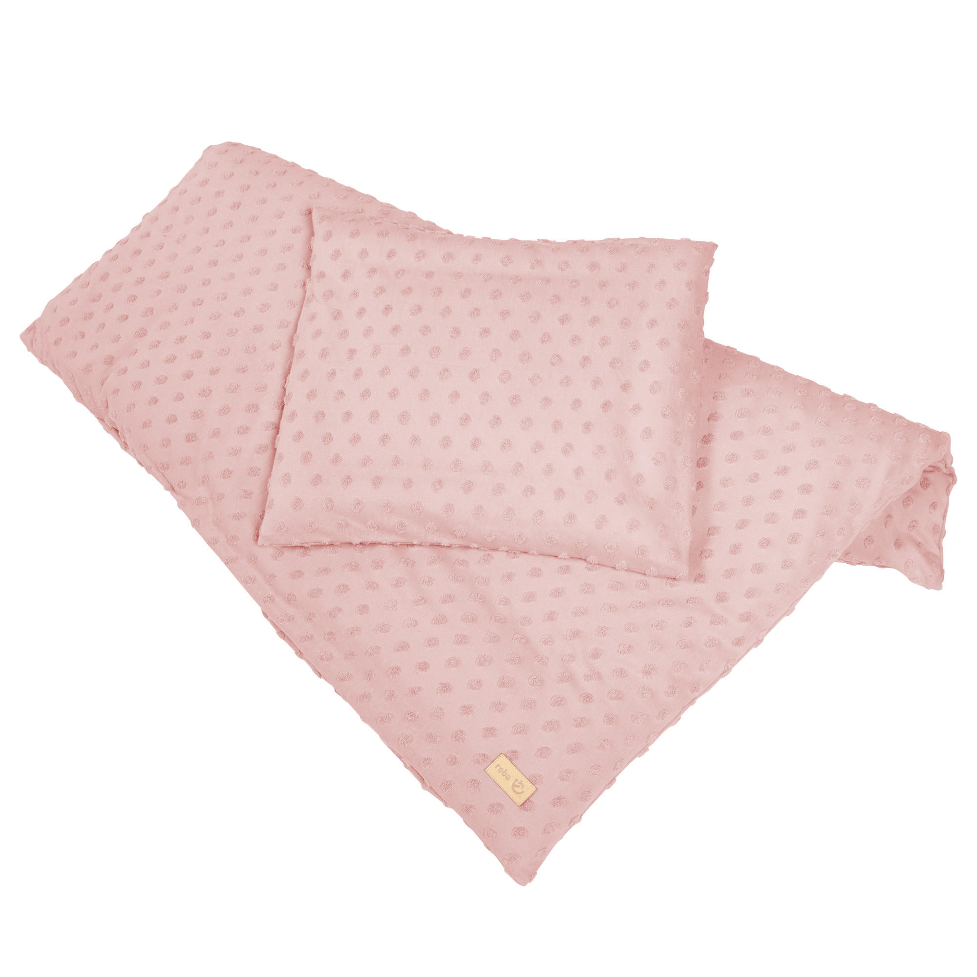 WIEGENBETTWÄSCHE Lil Planet 80x80 cm rosa - Altrosa, Textil (80/80cm) - Roba