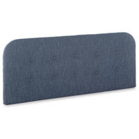 KOPFTEIL 160x60 cm Saona Blau - Blau, Textil (8/60/160cm) - VS Venta-stock