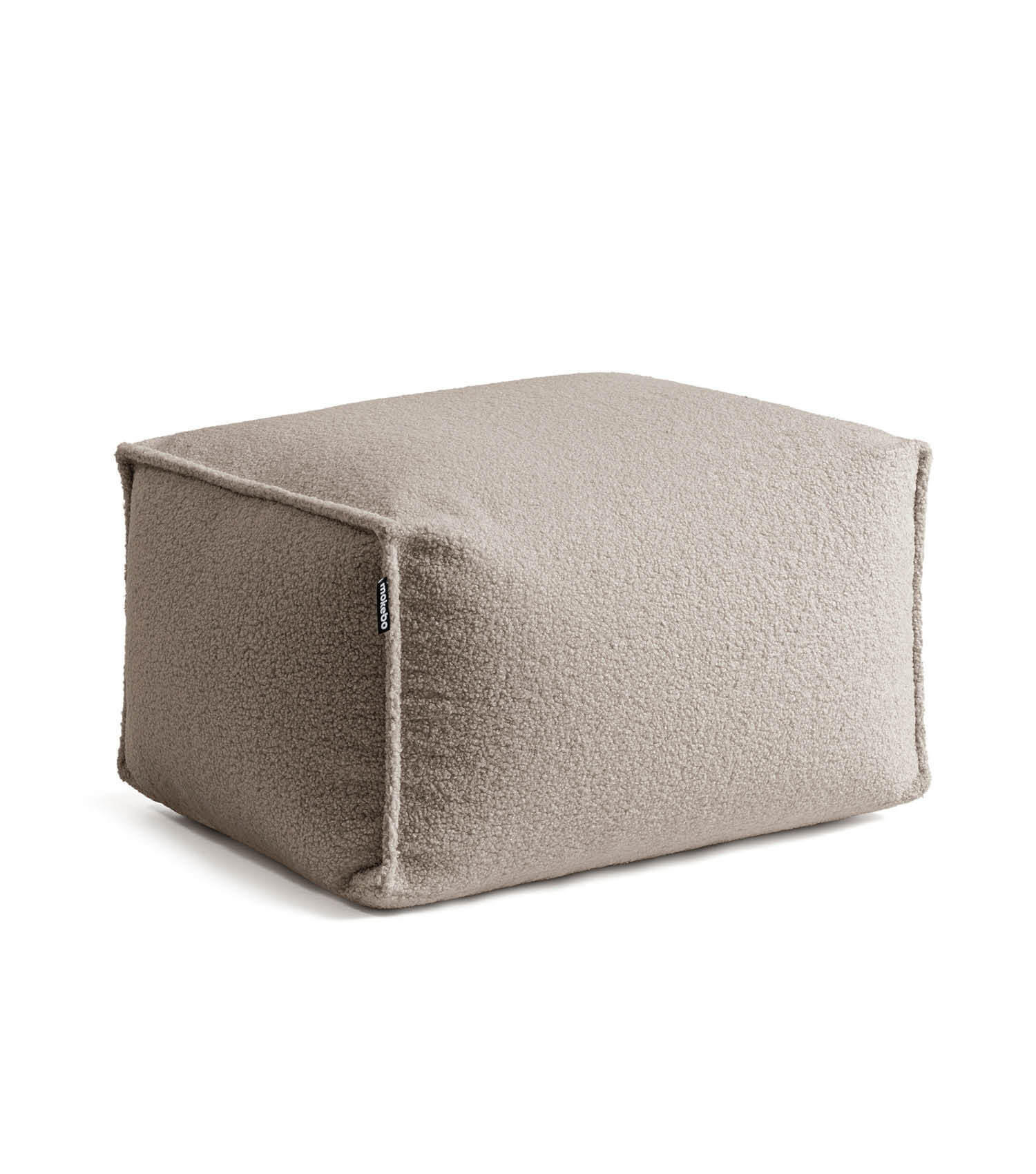 Mokebo Pouf Taupe 55x65x35 cm
