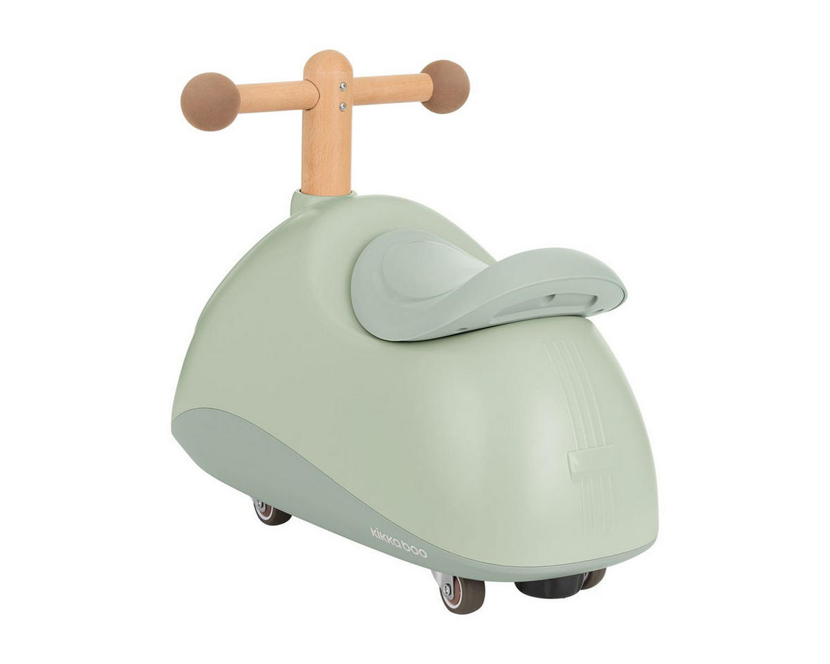 RUTSCHER Sizzy grün Griff aus Buchenholz ab 1 Jahr Kunststoff - Grün, Kunststoff (43/25/35cm) - Kikka boo