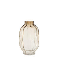 VASE Tejeda - Braun - 25/25/44.5 cm - Braun, Glas (44.5cm) - Light & Living