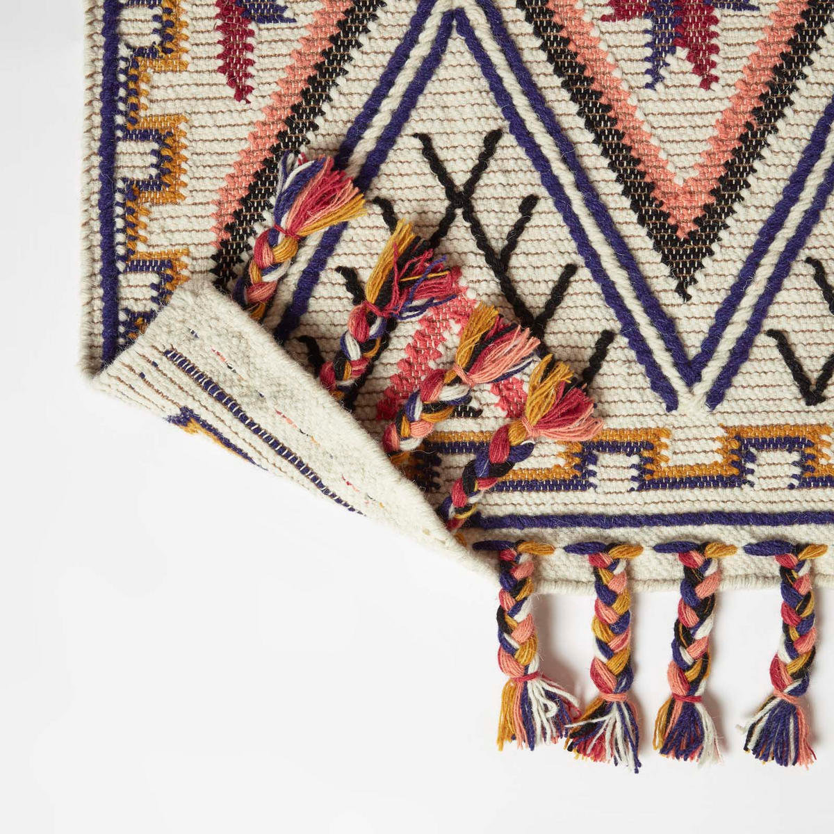 KELIM-TEPPICH Goa handgewebt 90/150 cm - Multicolor, Textil (90/150cm) - Homescapes