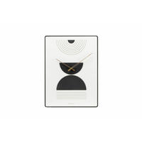 WANDUHR Design 35/60 cm - Weiß, Holzwerkstoff (3.6/60/1cm) - ONZENO