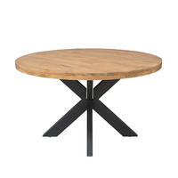 ESSTISCH Ron Braun 140/140/76 cm - Braun, Holz (140/140/76cm) - Starfurn