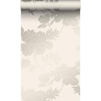 TAPETE Blumen 53 cm x 10.05 m - Beige, Papier (53/1000cm) - Origin Wallcoverings