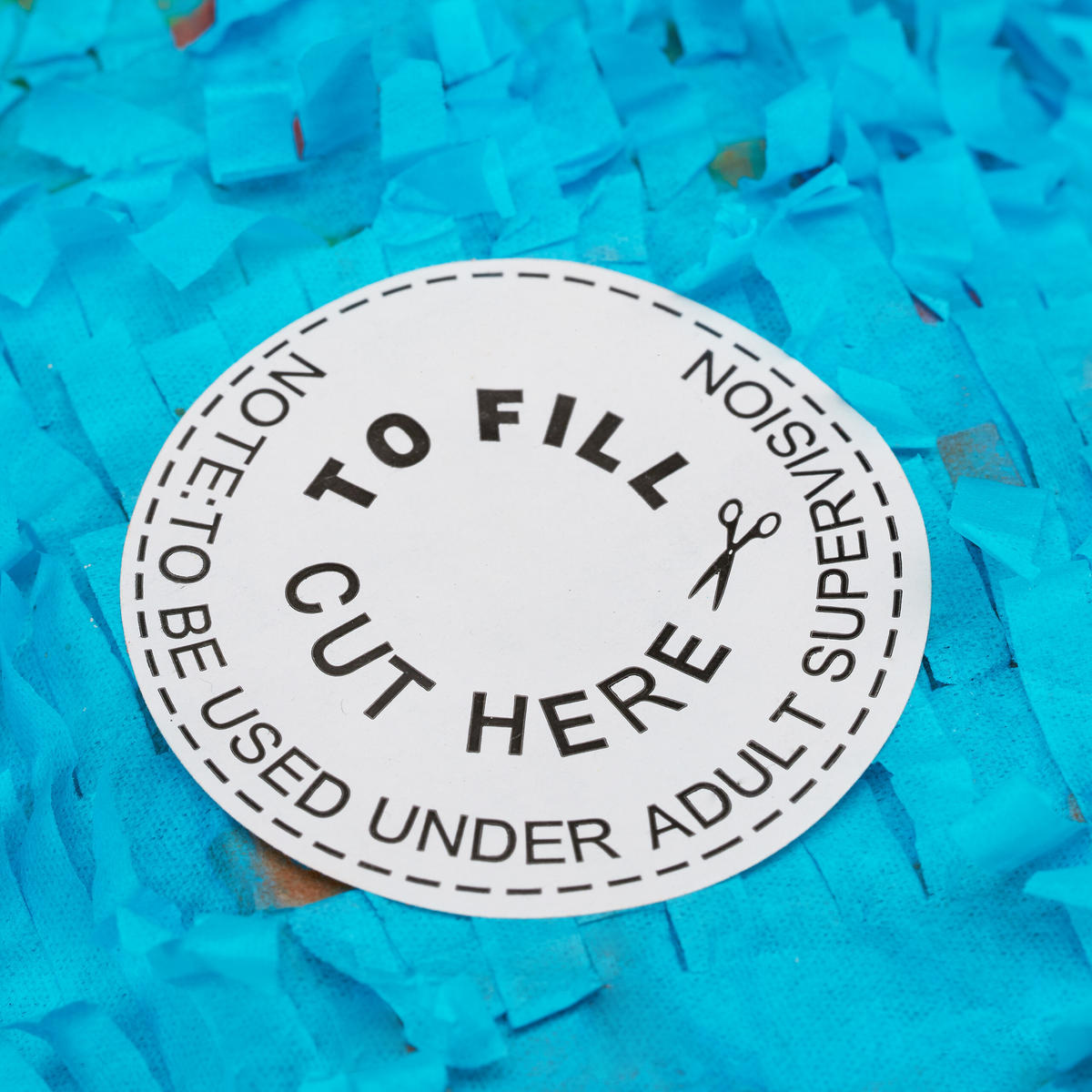 PINATA - Multicolor, Papier/Wellpappe (41/56/13cm) - Relaxdays