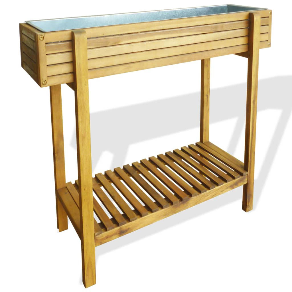 Deluke Hochbeet Braun 90x75x30 cm