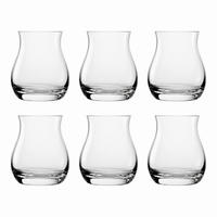 WHISKYGLAS The Canadian Glas 6er set - Transparent, Glas (0.19L) - Stölzle