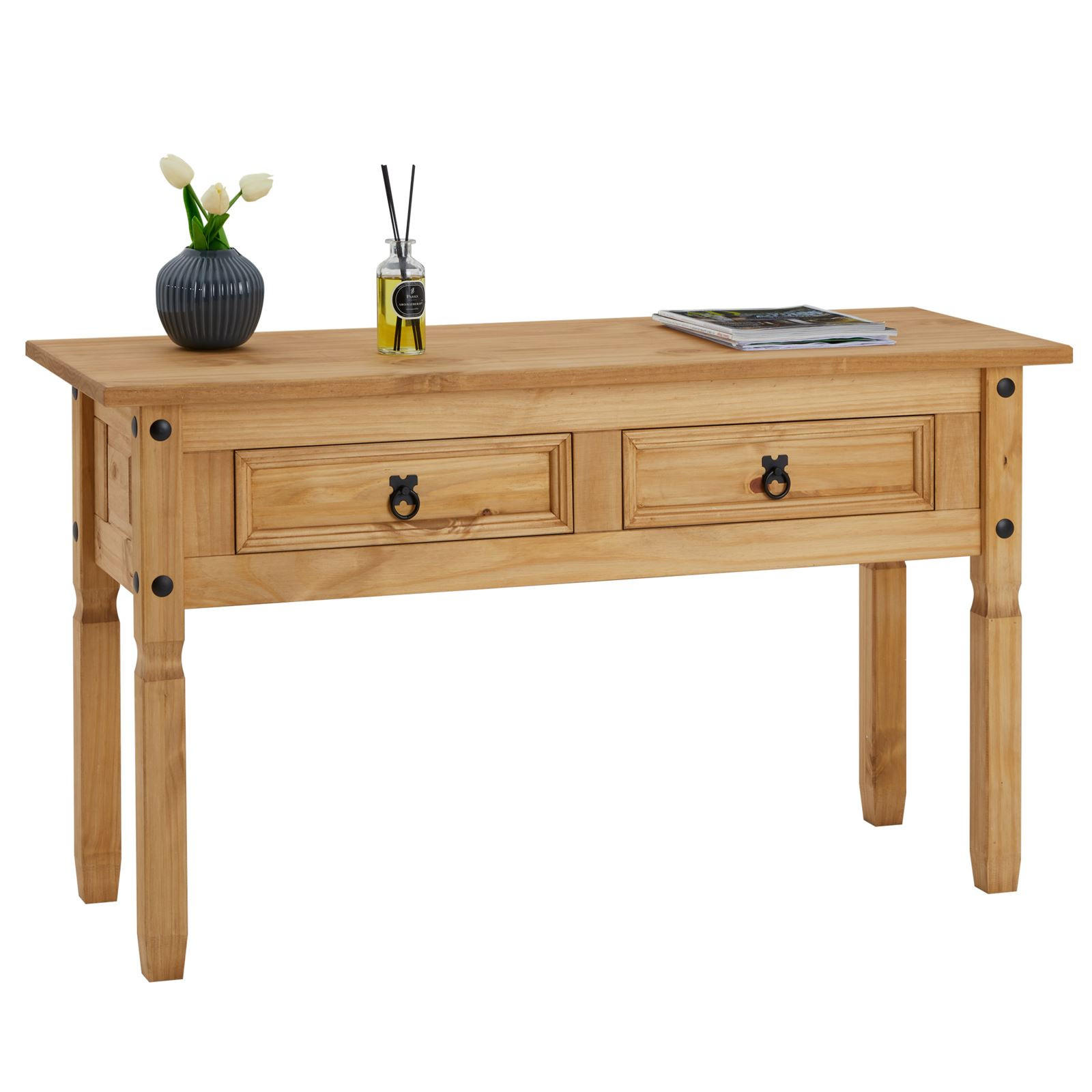 KONSOLENTISCH SALSA - Kieferfarben, Holz (48/127/73cm) - CARO-Möbel