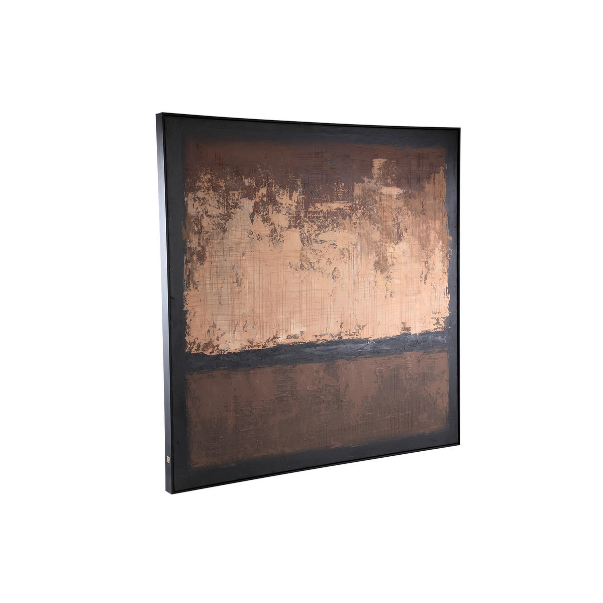 WANDPANEEL Asante Braun 122.5/5/122.5cm - Braun, Kunststoff (5/122.5/122.5cm) - PTMD Collection