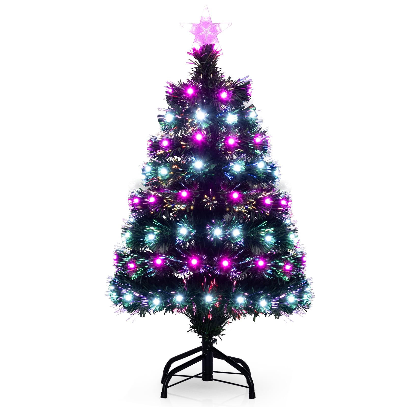 Costway Weihnachtsbaum Grün 90 cm