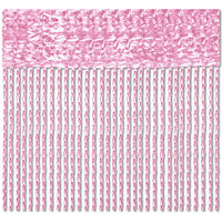 FADENVORHANG 90 cm x 240 cm Fadengardine (Rosa) Ideal als Insektenschutz oder Raumteiler - Rosa, Textil (90/240cm) - Bestlivings