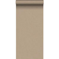 TAPETE Leinen-Optik 53 cm x 10 m - Braun, Papier (53/1000cm) - Sanders & Sanders