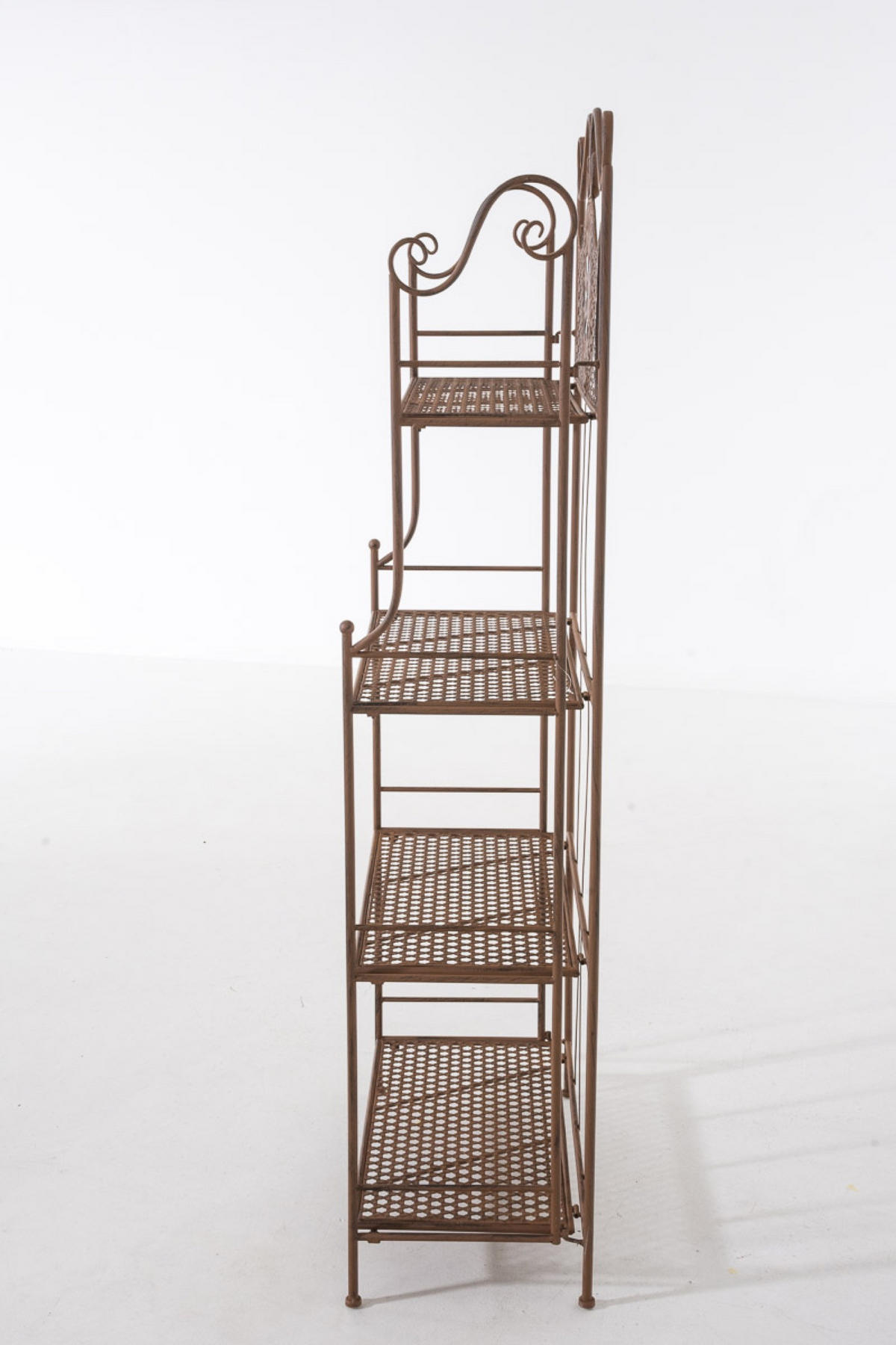 STANDREGAL Anic antik braun - Braun, Metall (61/153/33cm) - TPFGarden