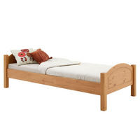 MASSIVHOLZBETT FLIMS 90X200 CM - Buchefarben, Holz (90/200cm) - IDIMEX