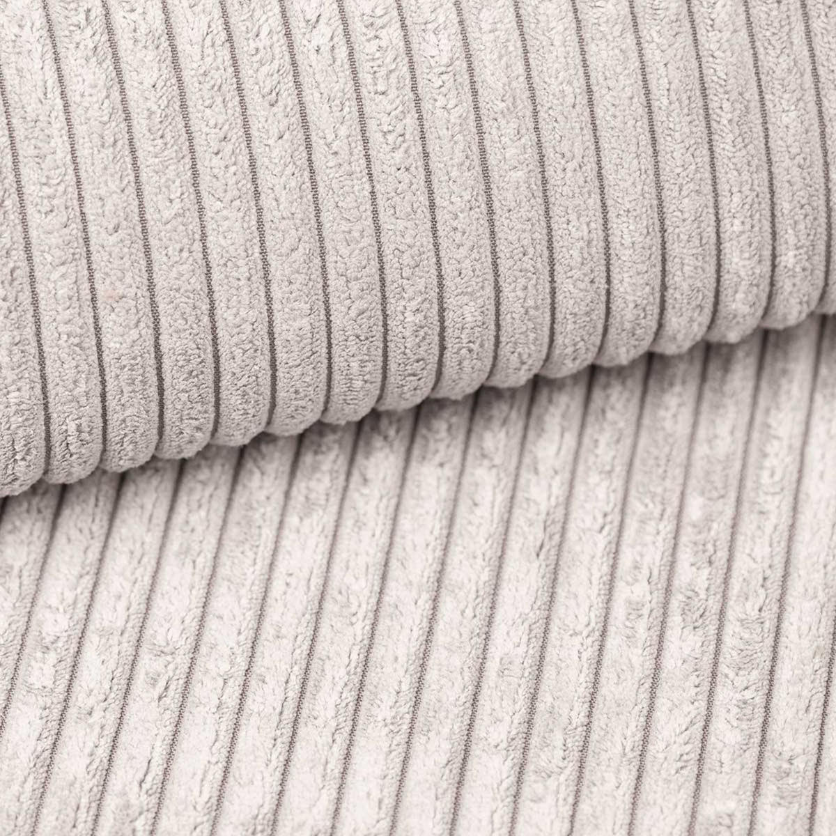 ECKSOFA Declan Mit Schlaffunktion - Weiß, Holzwerkstoff/Textil (277/203cm) - Fun Möbel