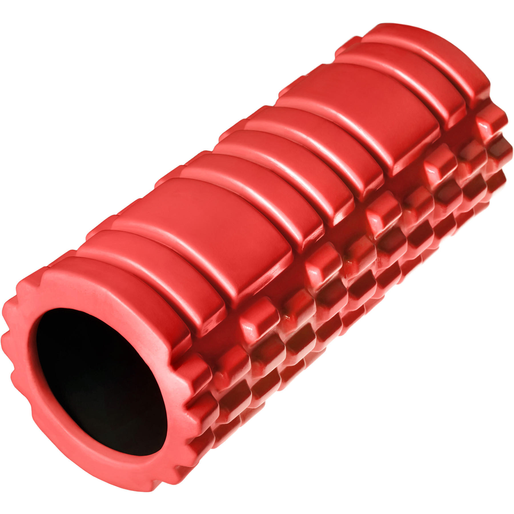 FASZIENROLLE ,leichte Reinigung, 335 x 145 mm,rot - Rot, Kunststoff (14.5/14.5/33.5cm) - tectake