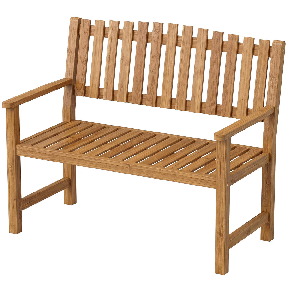 GARTENBANK DE-17791 FSC-Akazienholz mit hoher Tragfähigkeit Natur - Naturfarben, Holz (112/92/64cm) - ComfortXL
