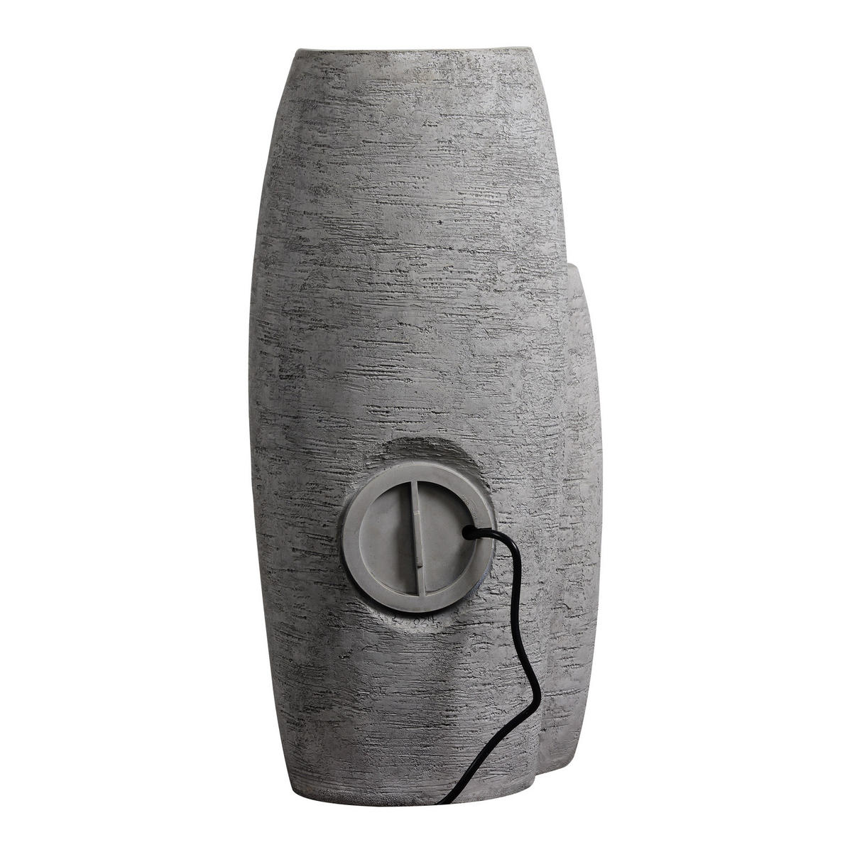 GARTENBRUNNEN 3-stufig grau - Grau, Kunststoff (35/36/71cm) - Teamson Home