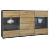 SIDEBOARD Bari Eiche Natur - Eichefarben, Holzwerkstoff (138.5/75.5/35cm) - Vladon