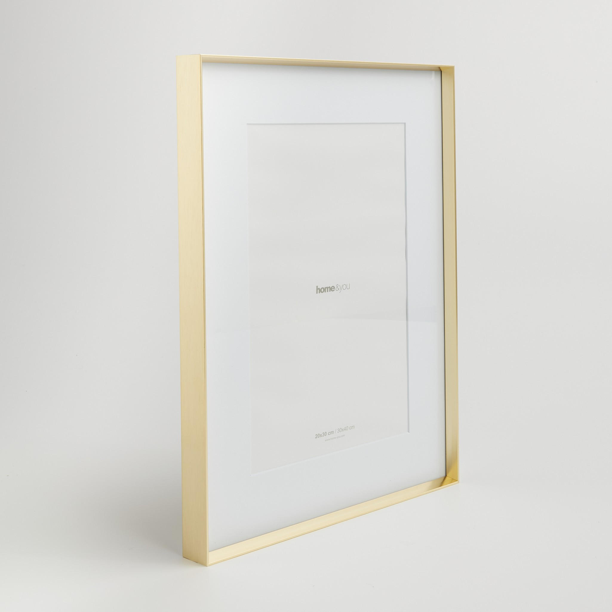 RAHMEN Anzi - Goldfarben, Metall (3/40/30cm) - home&you
