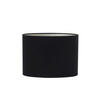 LAMPENSCHIRM Samt Schwarz 58/24/32 cm - Schwarz, Textil (58/24/32cm) - Light & Living