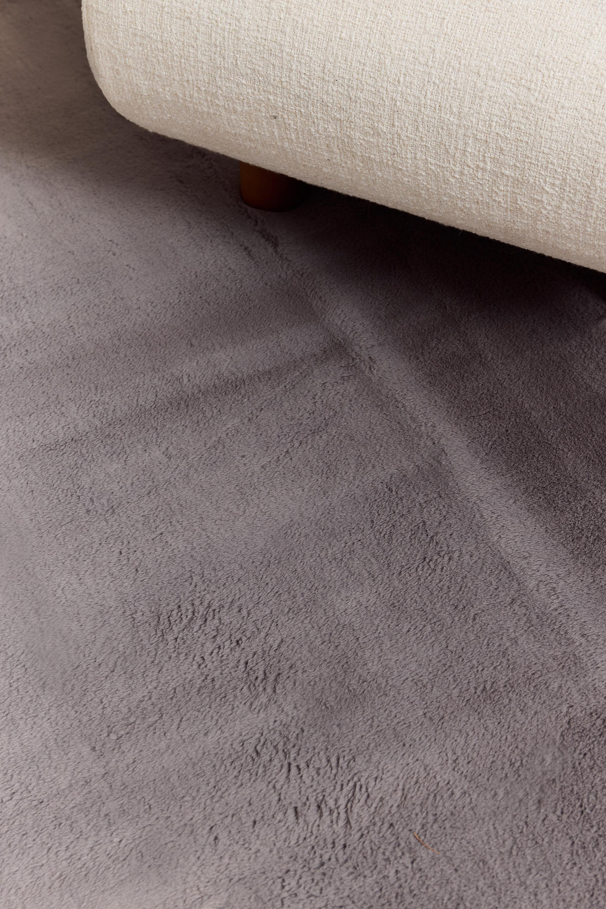 KURZFLORTEPPICH LUMI dunkelgrau kuschelweich waschbar 240/340 cm - Dunkelgrau, Textil (240/340cm) - Tapiso