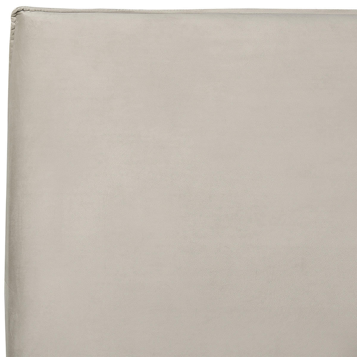 POLSTERBETT 160/200cm Taupe Lavaur - Taupe, Textil (160/200cm) - Beliani