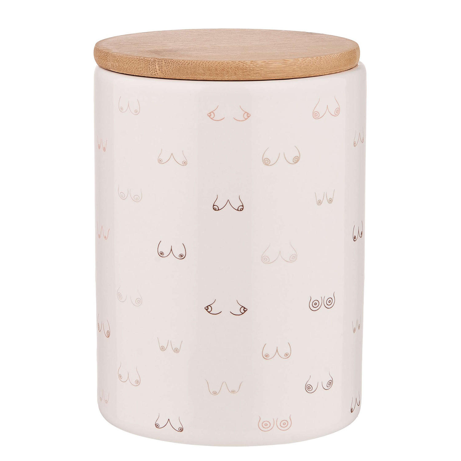 AUFBEWAHRUNGSDOSE (4er Set) Queen It - Beige, Keramik (10/14/10cm) - BUTLERS