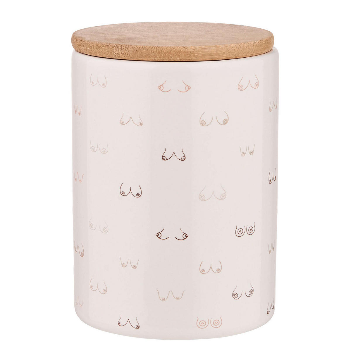 AUFBEWAHRUNGSDOSE (4er Set) Queen It - Beige, Keramik (10/14/10cm) - BUTLERS